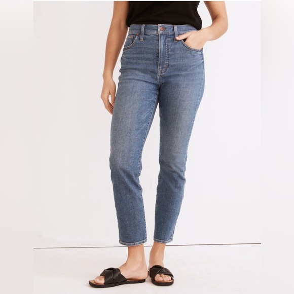 Madewell ND502 The Perfect Vintage Jean in Finney Wash, 28 - Picture 3 of 9